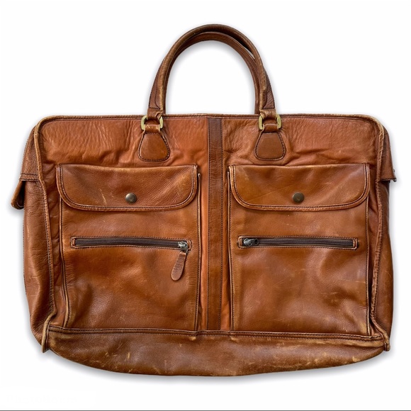 Vintage Shapiro Leather Bag - Picture 2 of 11